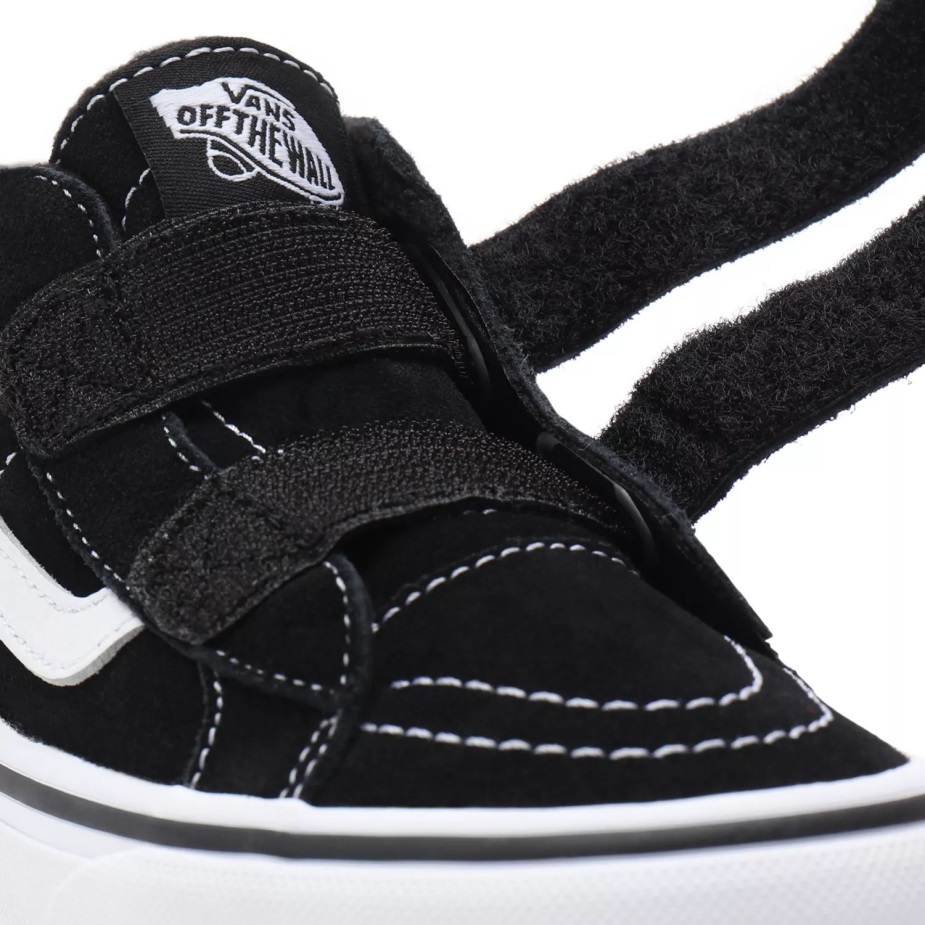 Vans παιδικά Sk8-μεσαία επανέκδοση Mte-1 V παπούτσια (4-8 ετών) μαύρα