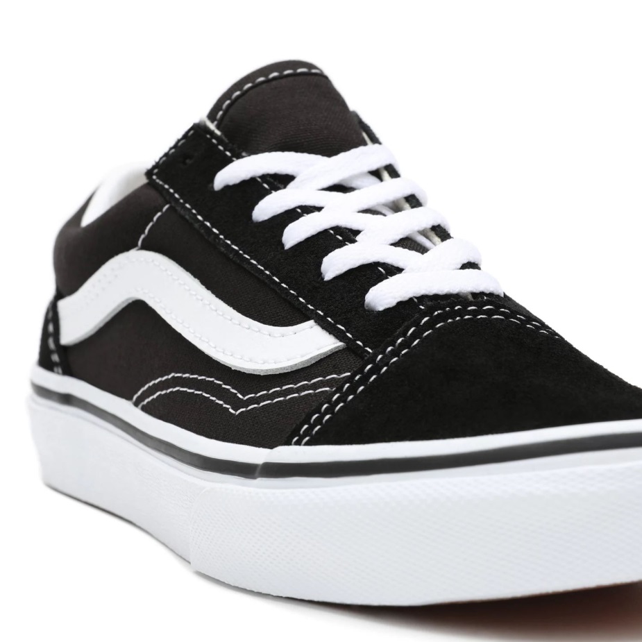 Vans παιδικά παπουτσια παλια Skool (4-8 χρονων) μαυρα