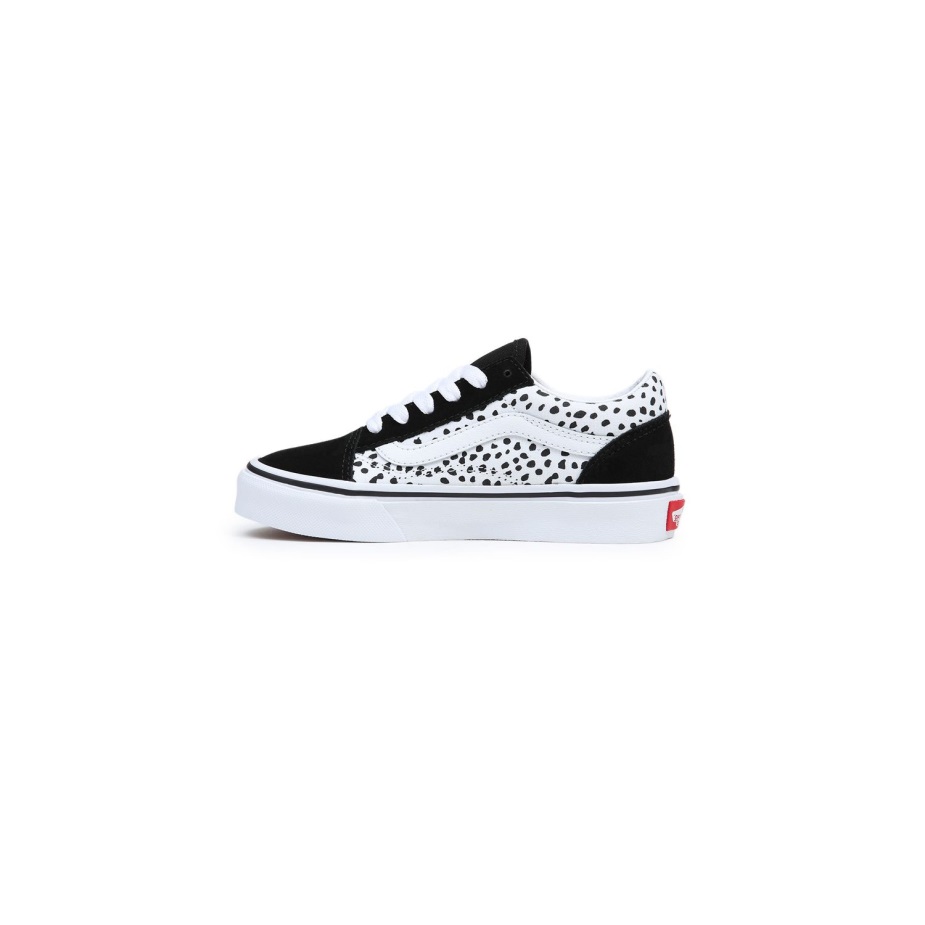 Vans παιδικά παπουτσια παλια Skool (4-8 χρονων) μαυρο-ασπρο