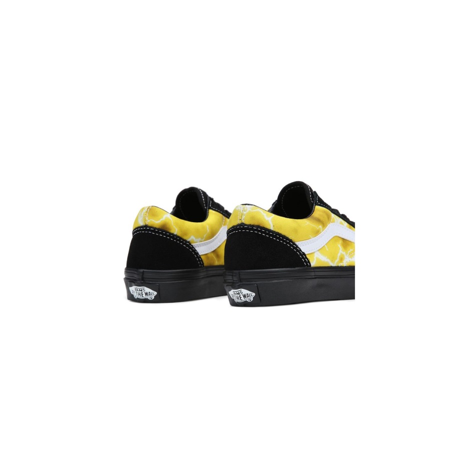 Vans παιδικά παπουτσια παλια Skool (4-8 χρονων) μαυρο-κίτρινο