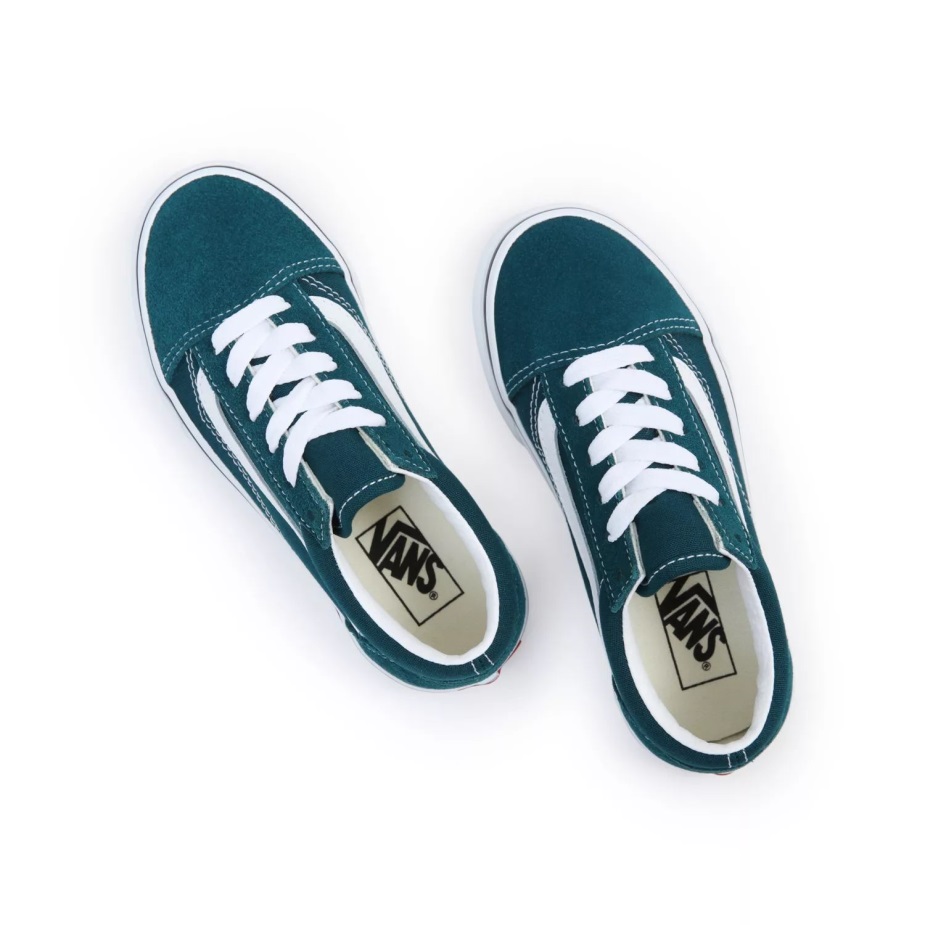 Vans παιδικά παπουτσια παλια Skool (4-8 χρονων) πρασινα