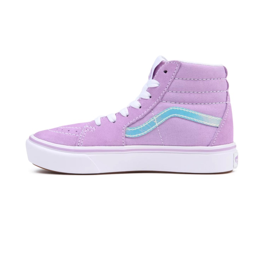 Vans παιδικά παπούτσια Comfycush Sk8-hi (4-8 ετών) ροζ