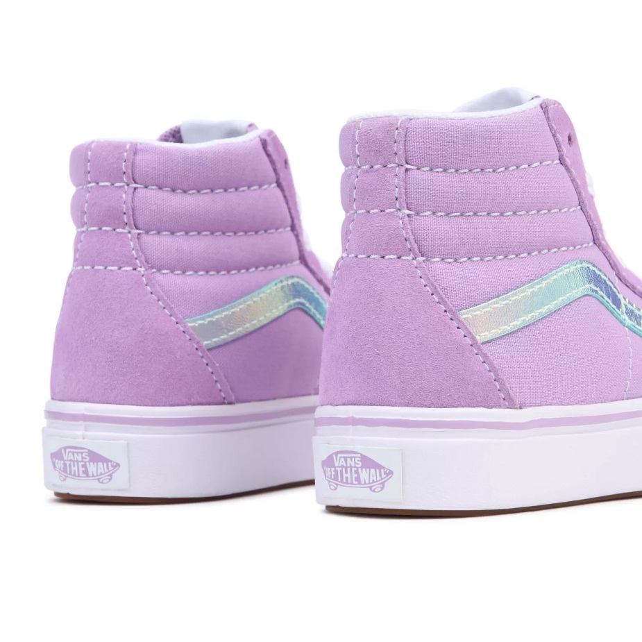 Vans παιδικά παπούτσια Comfycush Sk8-hi (4-8 ετών) ροζ