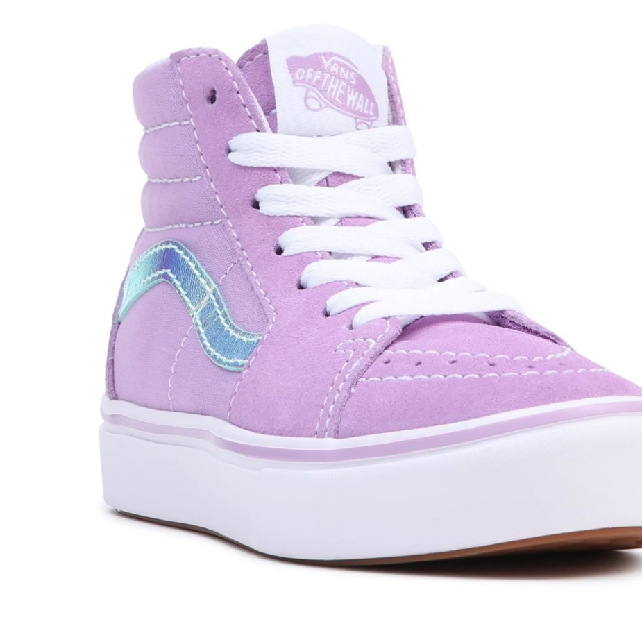 Vans παιδικά παπούτσια Comfycush Sk8-hi (4-8 ετών) ροζ
