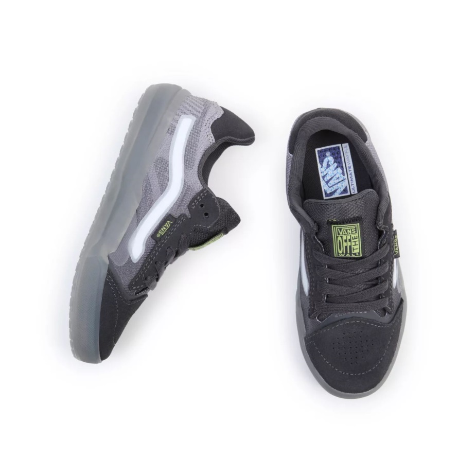 Vans παιδικά παπούτσια Evdnt Ultimatewaffle (4-8 ετών) μαύρο-γκρι