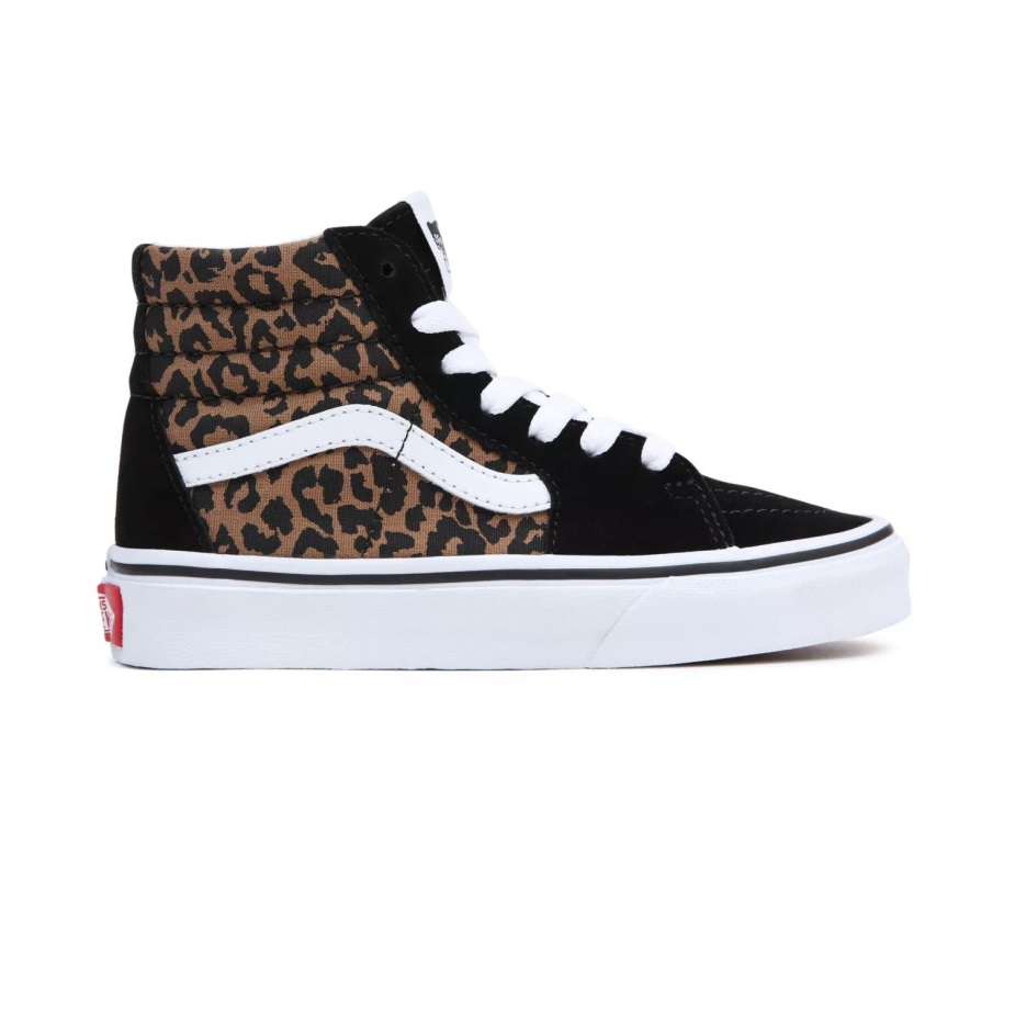 Vans παιδικά παπούτσια Sk8-hi (4-8 ετών) καφέ