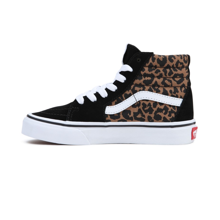 Vans παιδικά παπούτσια Sk8-hi (4-8 ετών) καφέ