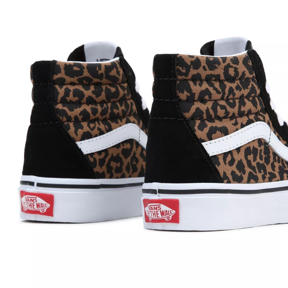 Vans παιδικά παπούτσια Sk8-hi (4-8 ετών) καφέ