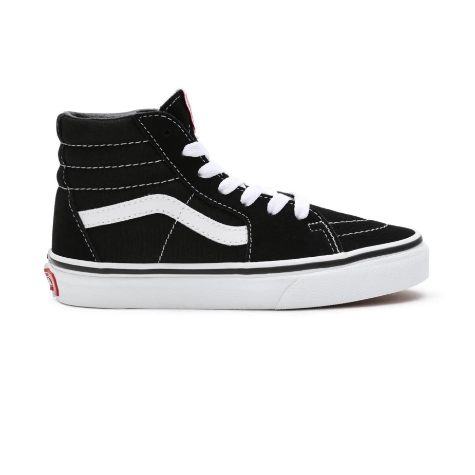 Vans παιδικά παπούτσια Sk8-hi (4-8 ετών) μαύρα