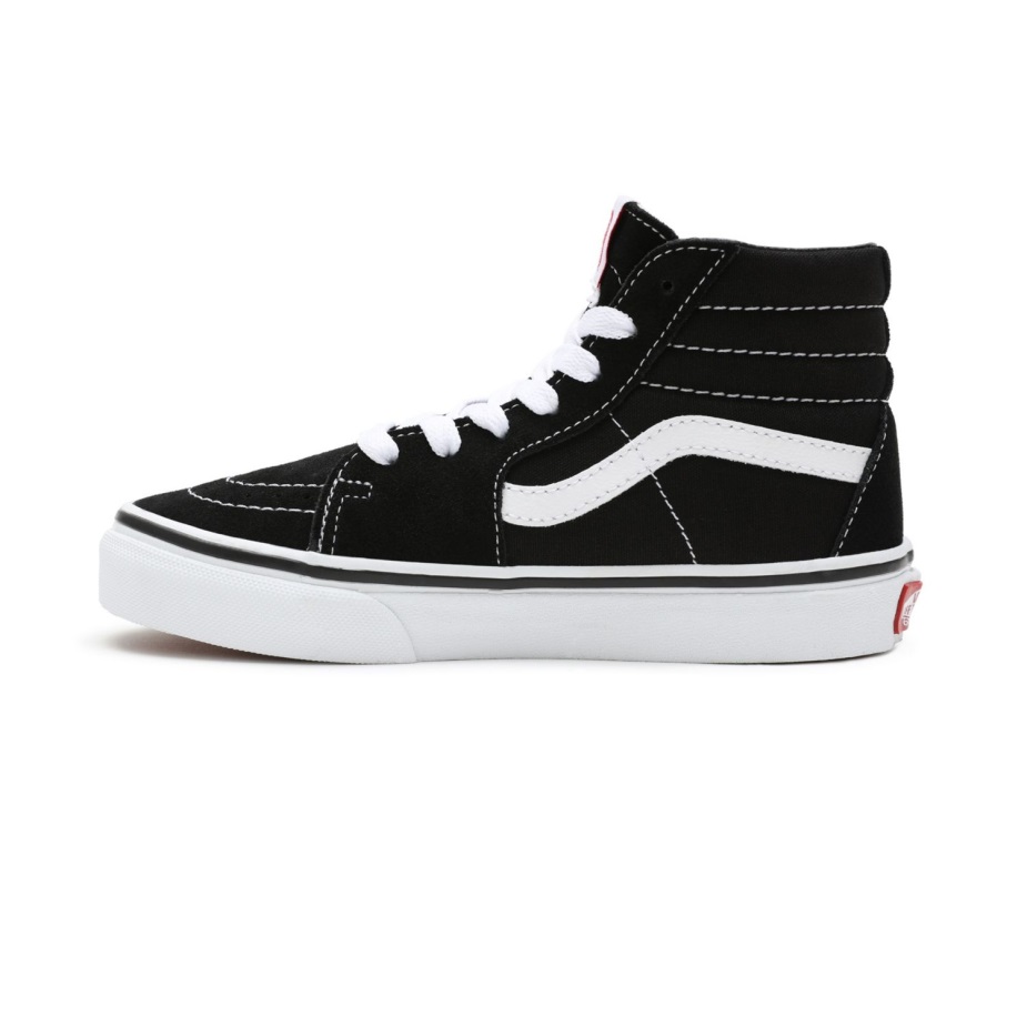 Vans παιδικά παπούτσια Sk8-hi (4-8 ετών) μαύρα