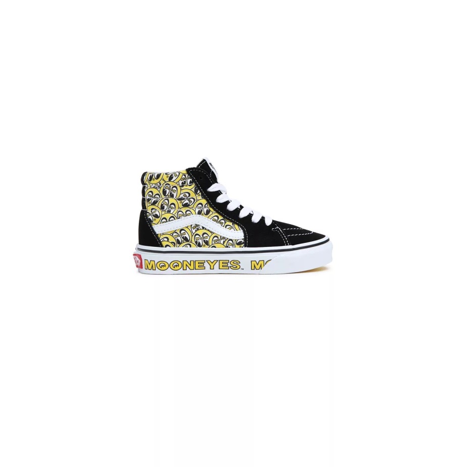 Vans παιδικά παπούτσια Sk8-hi (4-8 ετών) μαύρα
