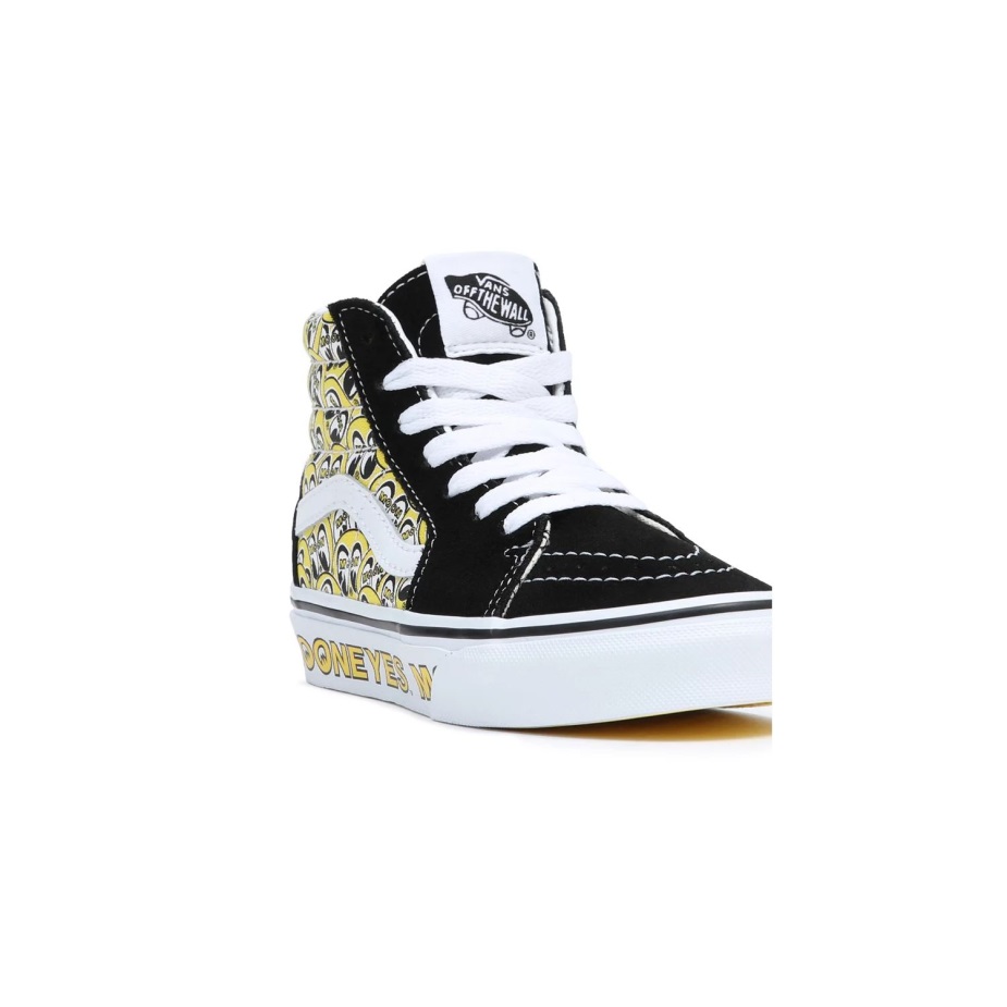 Vans παιδικά παπούτσια Sk8-hi (4-8 ετών) μαύρα