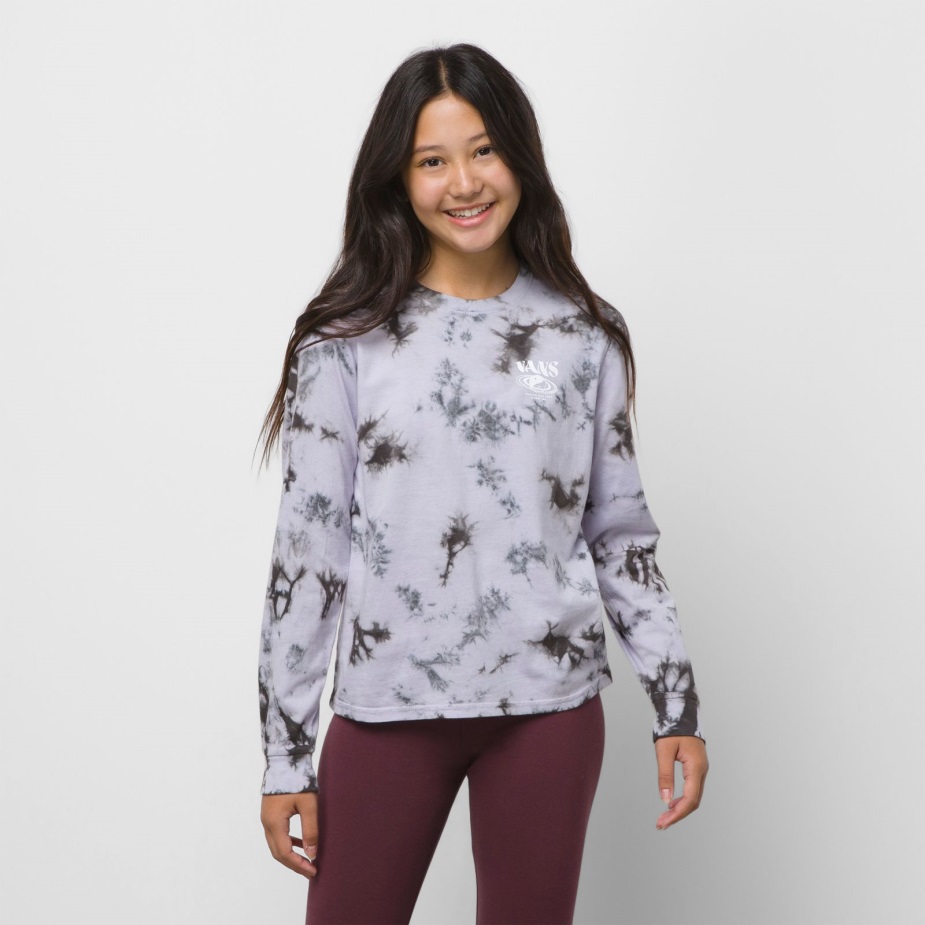 Vans παιδική φανέλα Funtasy μακρυμάνικη Bff μπλουζάκι Copen Blue