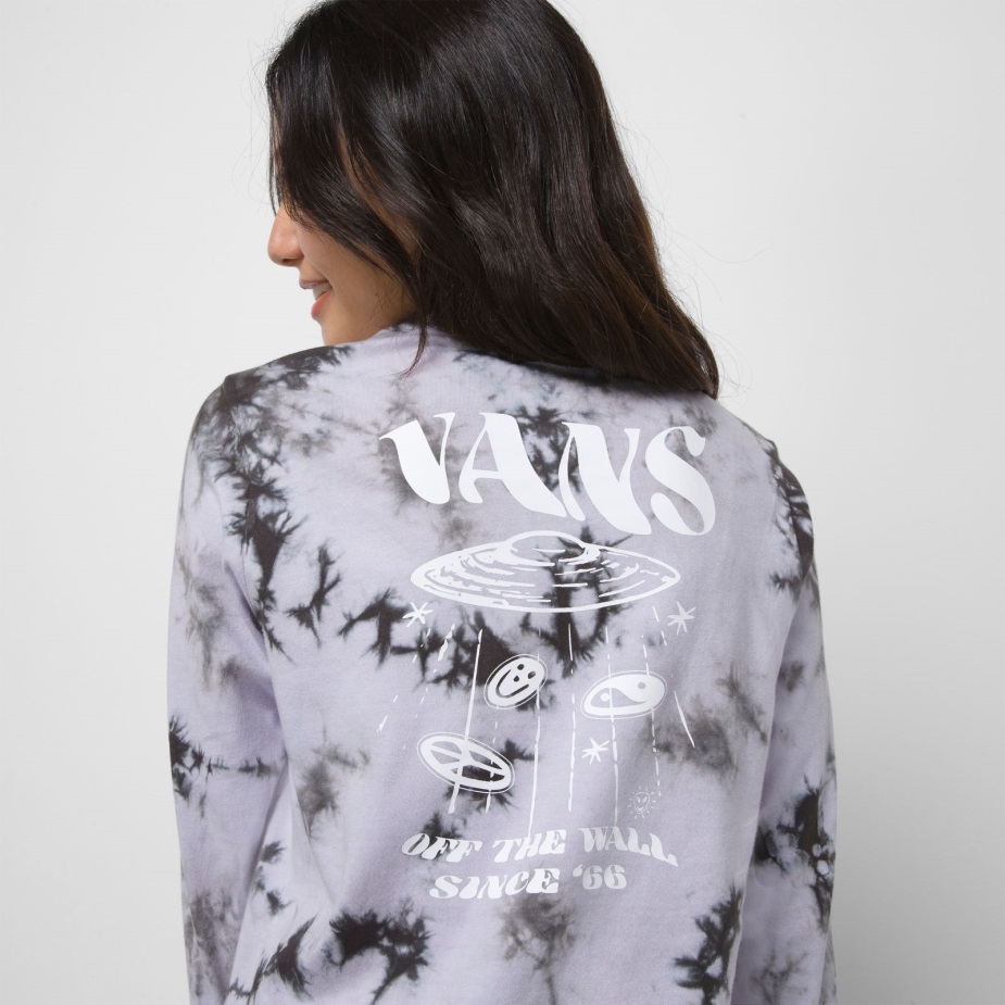 Vans παιδική φανέλα Funtasy μακρυμάνικη Bff μπλουζάκι Copen Blue