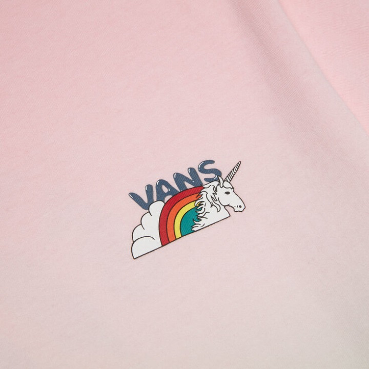 Vans παλέτα ουράνιο τόξο T-shirt ουράνιο τόξο ντεγκραντέ