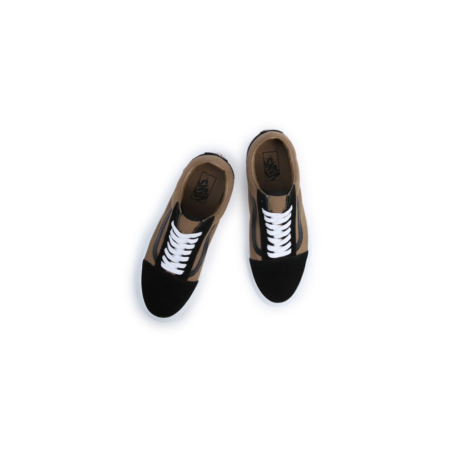 Vans παλιά Skool παπούτσια μαύρο-καφέ