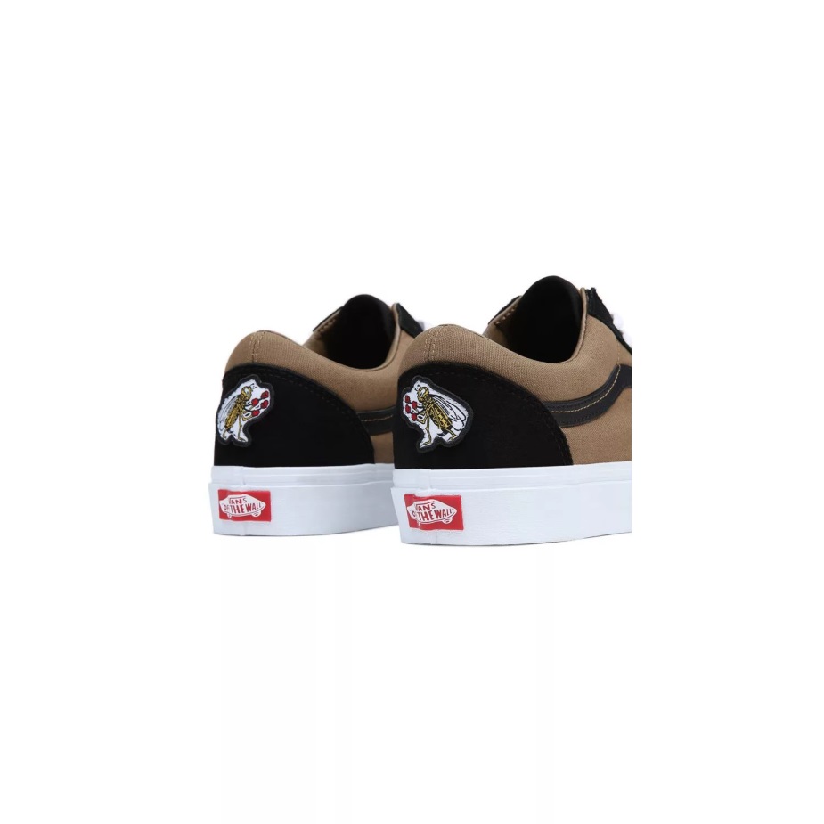 Vans παλιά Skool παπούτσια μαύρο-καφέ