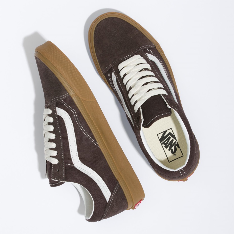 Vans παλιό Skool Vintage τσίχλα σοκολάτας