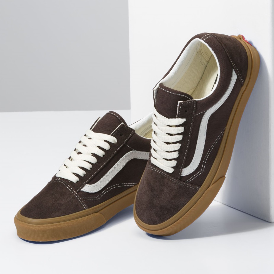 Vans παλιό Skool Vintage τσίχλα σοκολάτας