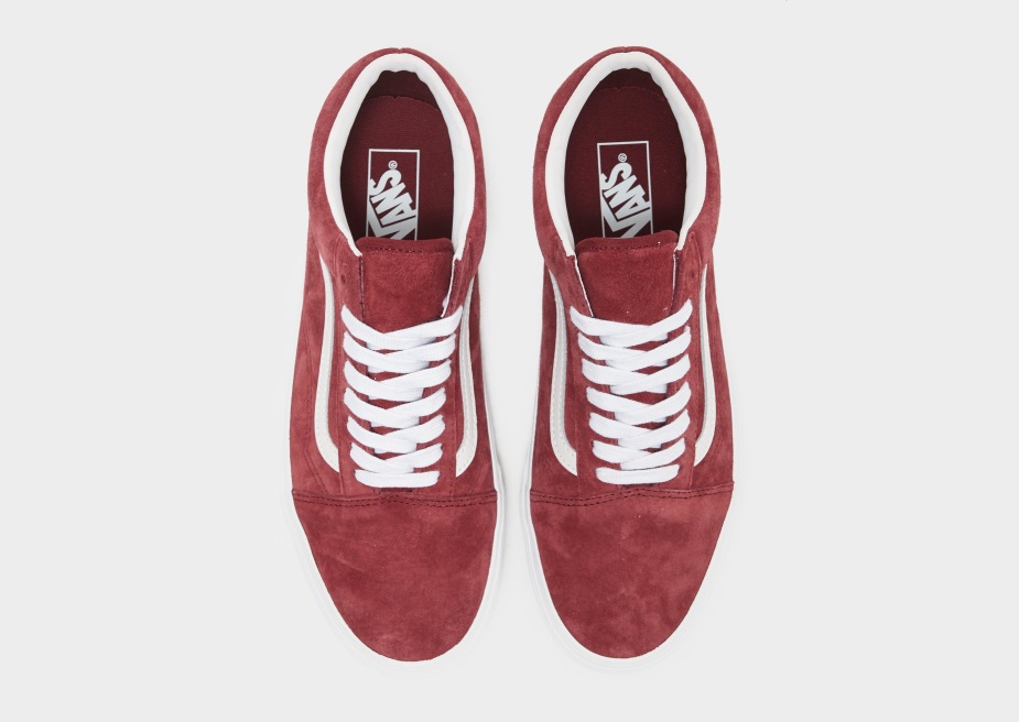 Vans παλιό Skool γουρουνάκι σουέτ κόκκινο