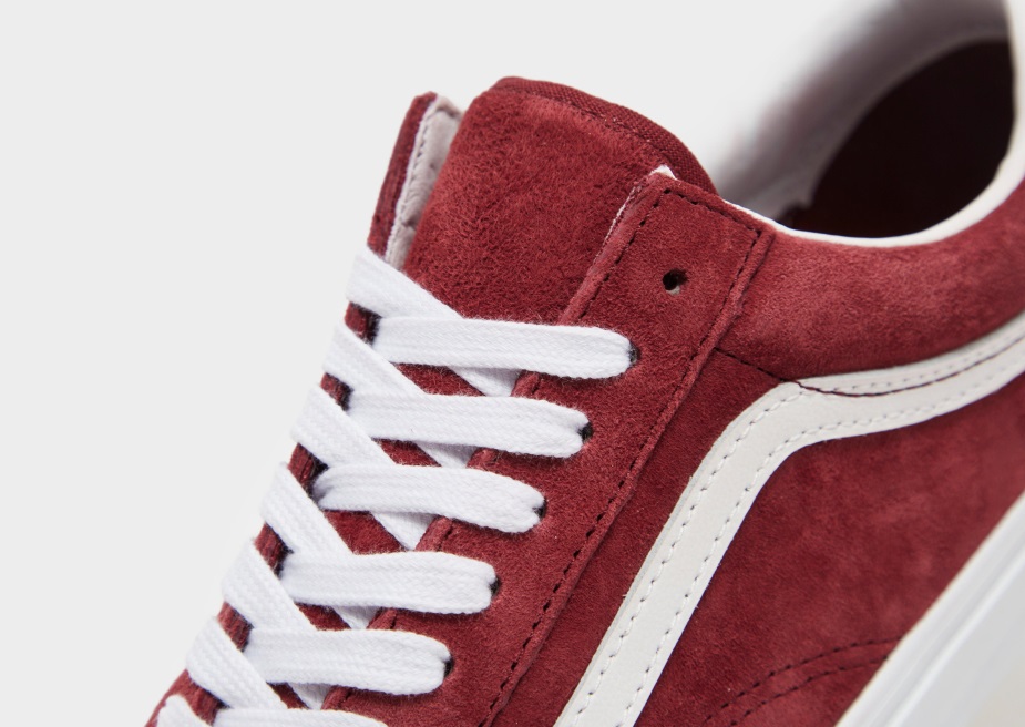 Vans παλιό Skool γουρουνάκι σουέτ κόκκινο