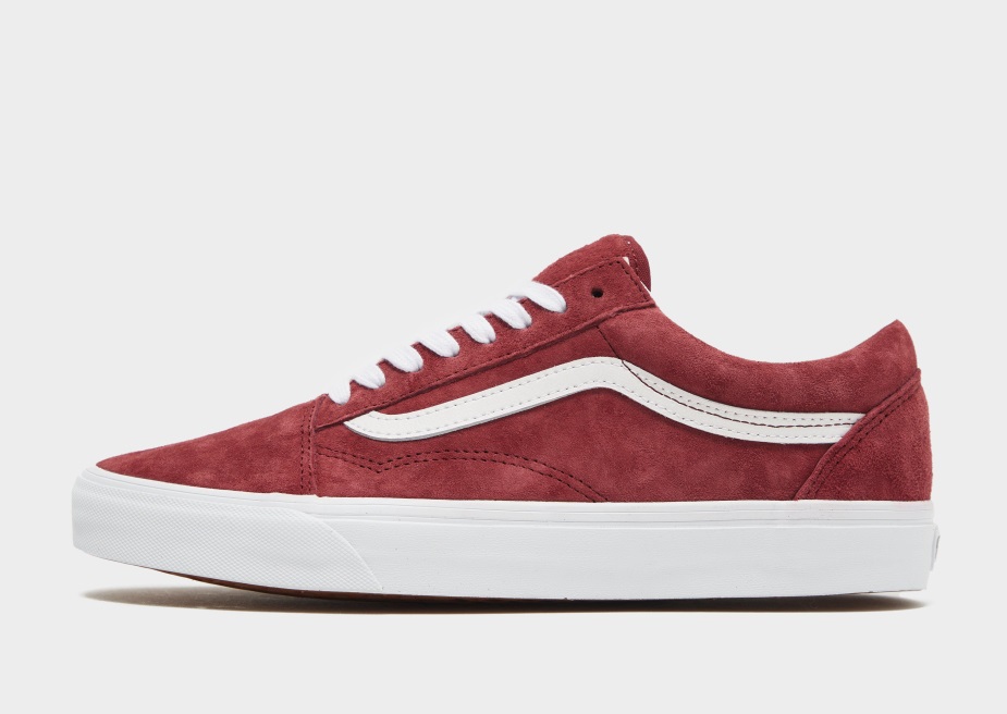 Vans παλιό Skool γουρουνάκι σουέτ κόκκινο