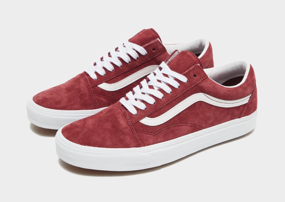 Vans παλιό Skool γουρουνάκι σουέτ κόκκινο