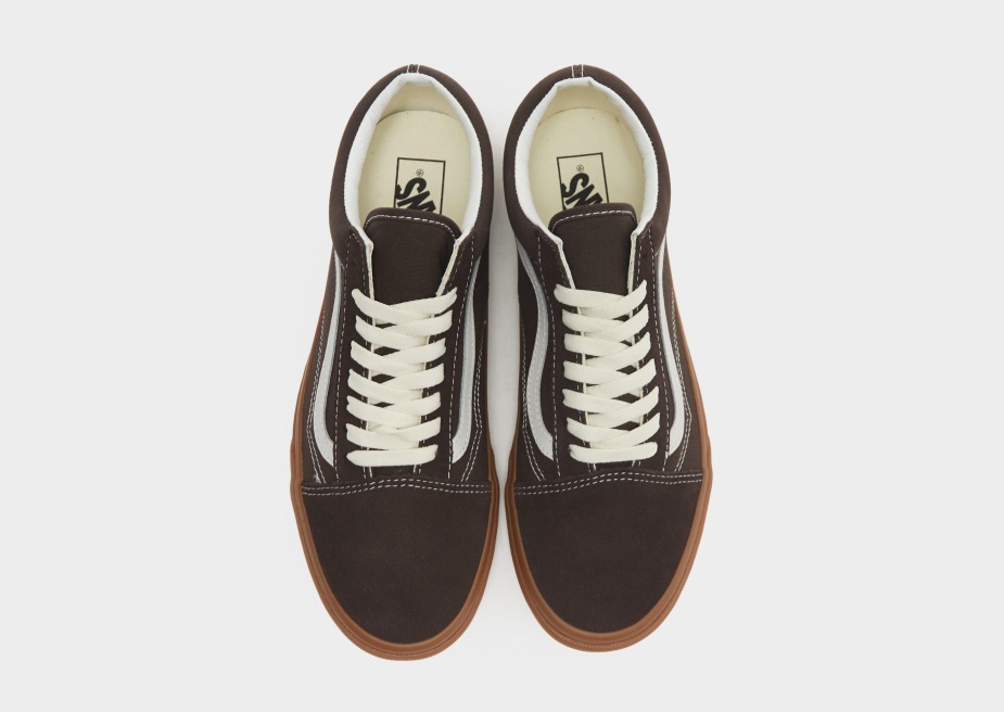 Vans παλιό Skool καφέ