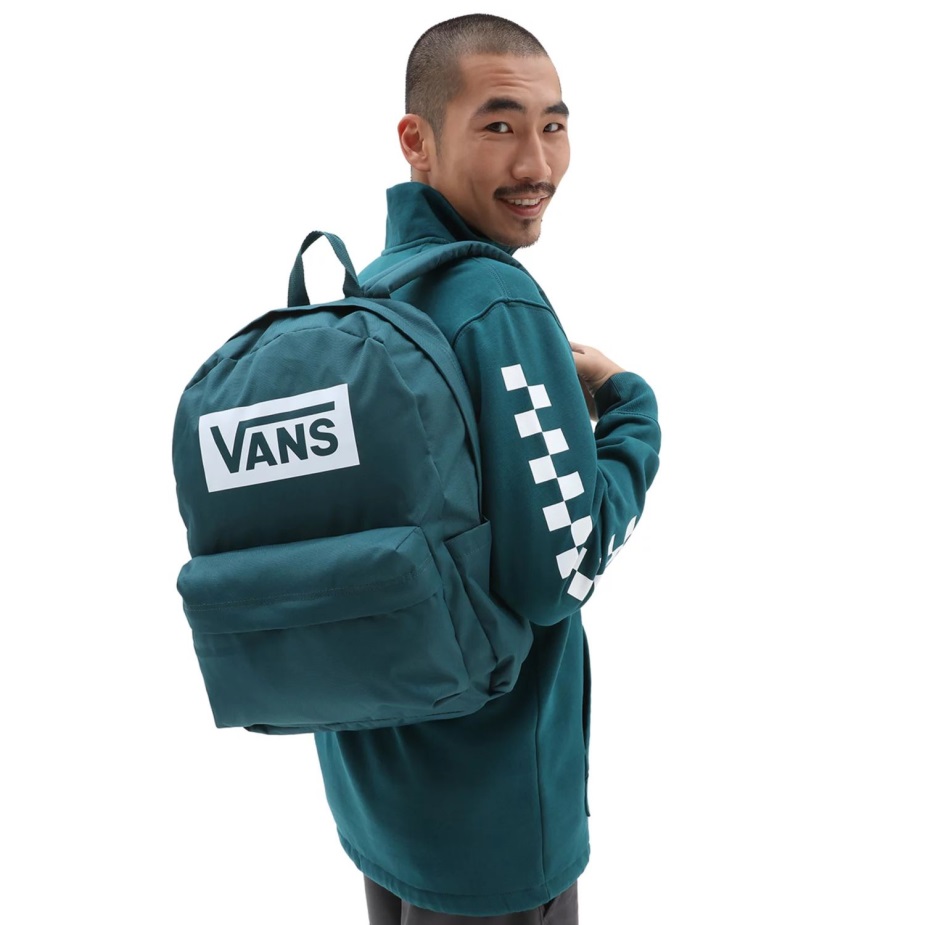 Vans παλιό Skool κουτί σακίδιο πλάτης μπλε