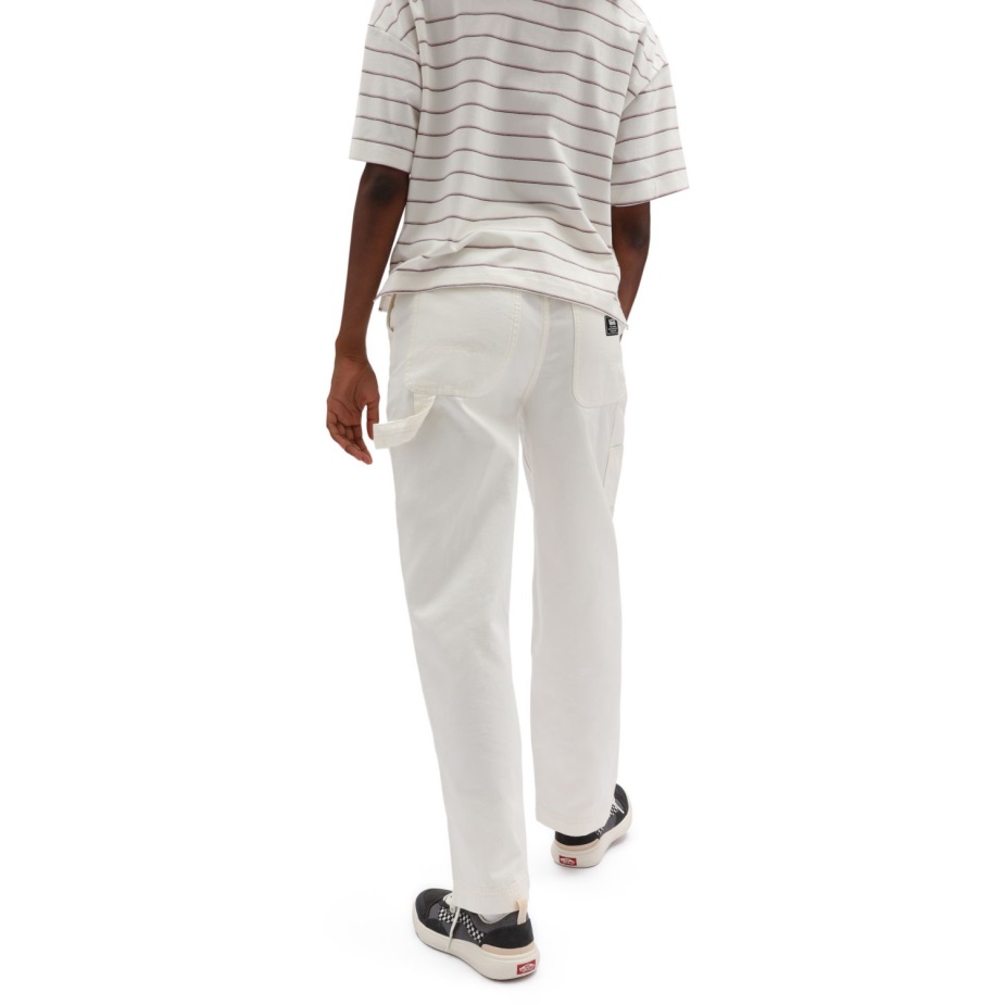 Vans παντελόνι εργασίας εδάφους λευκό