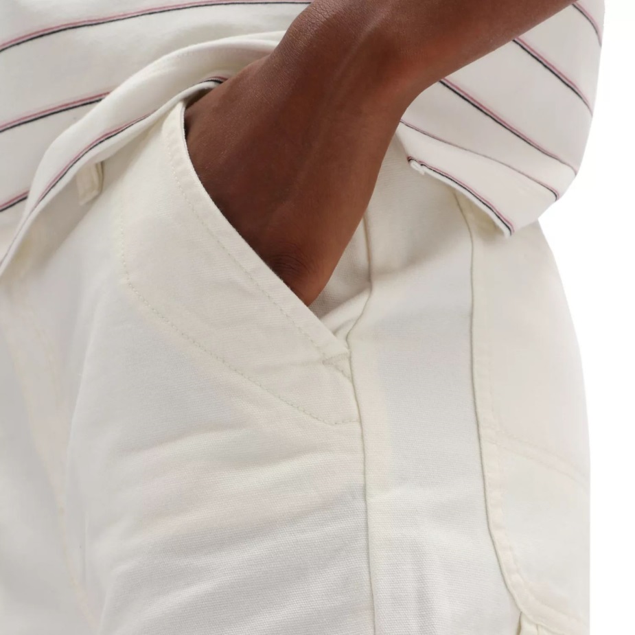 Vans παντελόνι εργασίας εδάφους λευκό