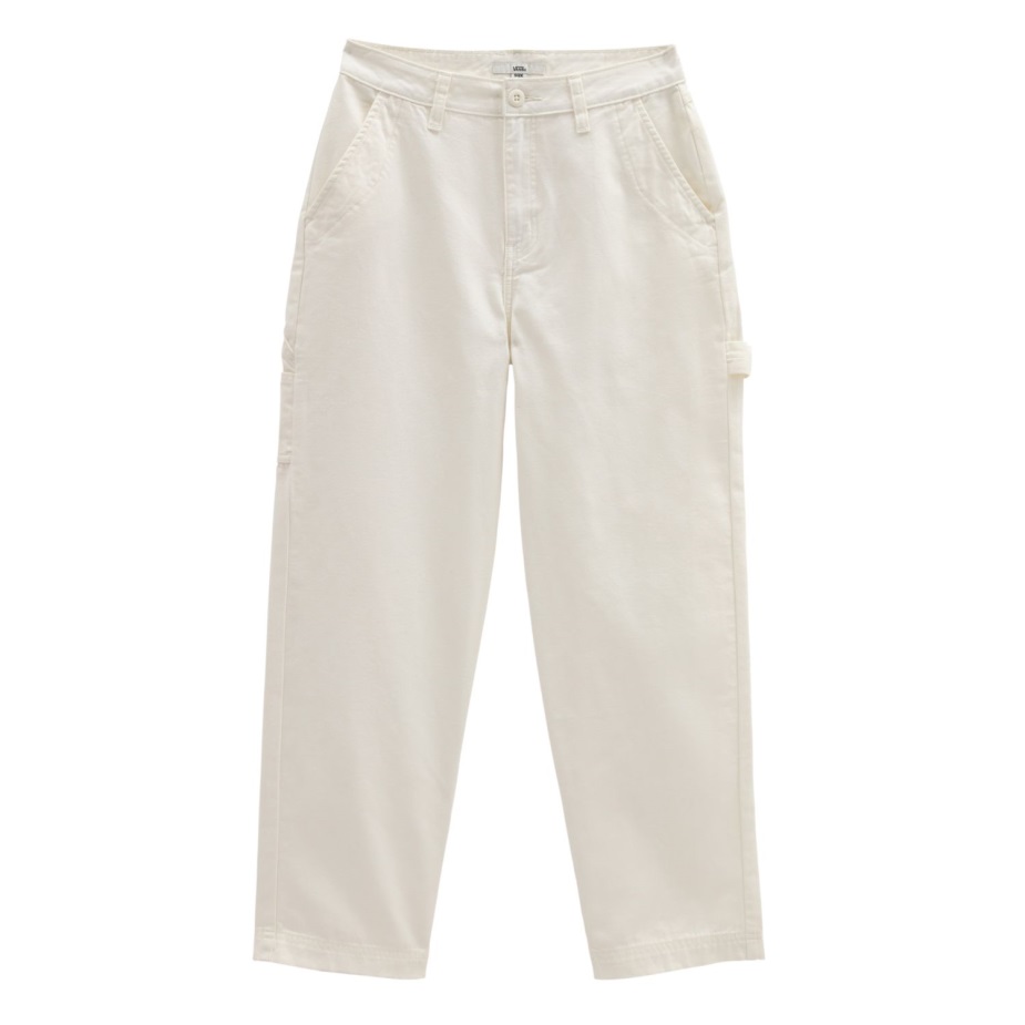 Vans παντελόνι εργασίας εδάφους λευκό