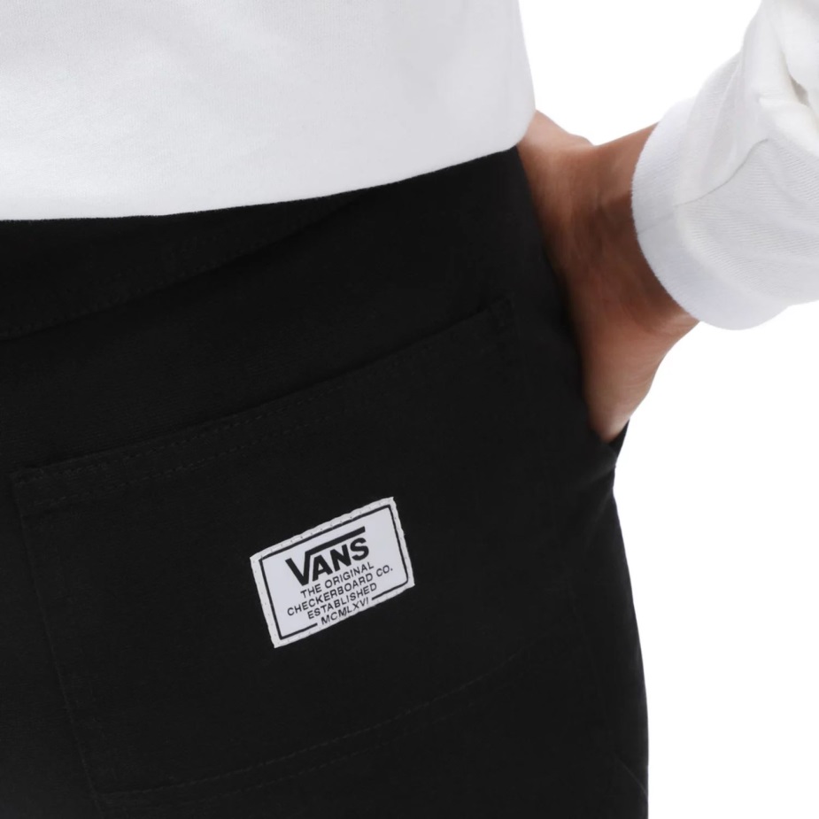 Vans παντελόνι εργασίας εδάφους μαύρο