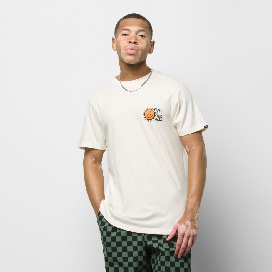 Vans πιο φωτεινό Daze T-shirt αντίκες λευκό