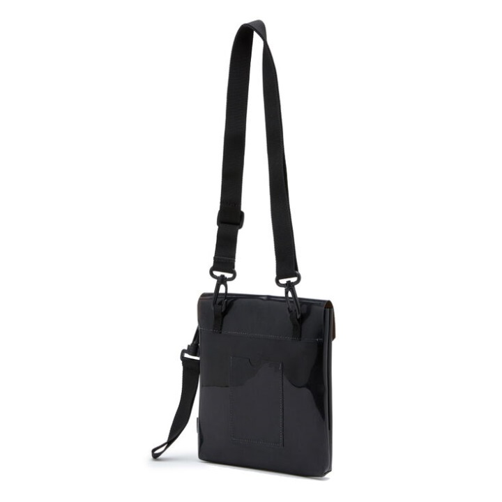 Vans πούλι δαχτυλίδι χιαστί τσάντα μαύρο