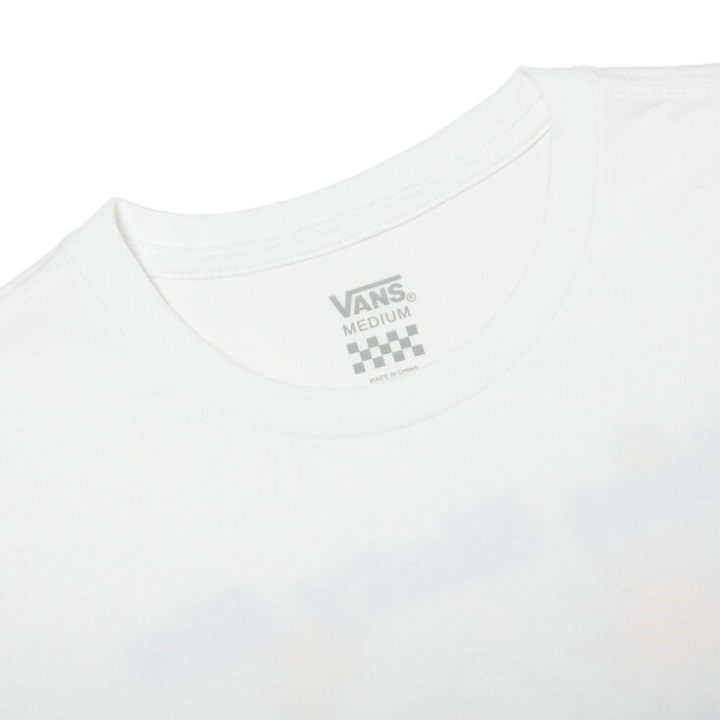 Vans ρετρό Groove κουνέλι κοντομάνικο μπλουζάκι λευκό