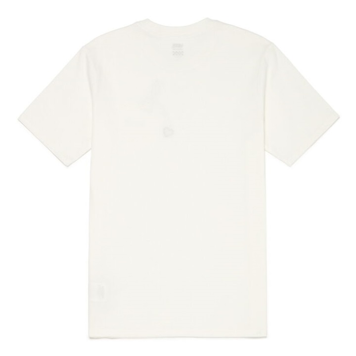 Vans ρετρό Groove μπλουζάκι Marshmallow με μασίφ κοντομάνικο τσέπη