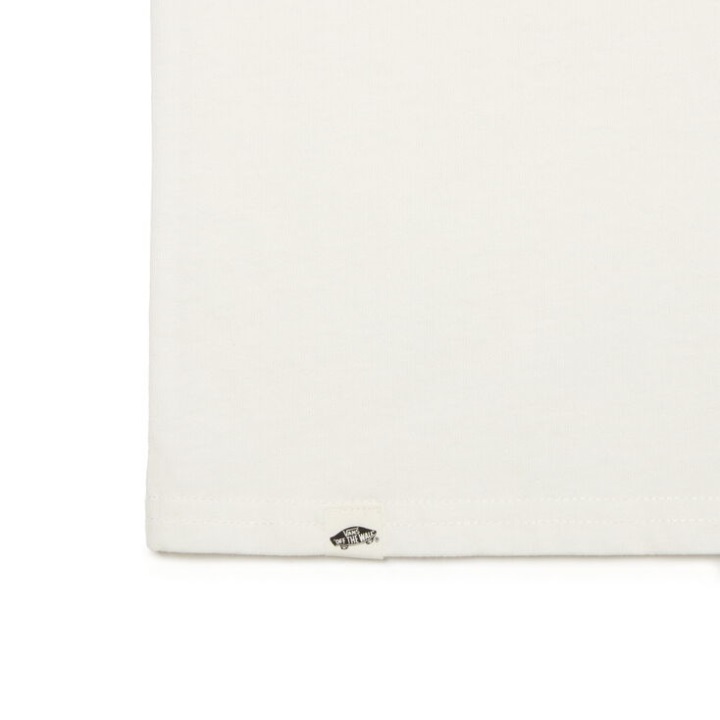 Vans ρετρό Groove μπλουζάκι Marshmallow με μασίφ κοντομάνικο τσέπη