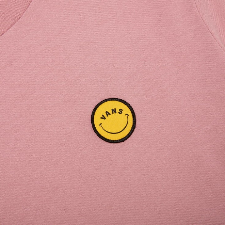 Vans ρετρό Groove χαμόγελο κοντομάνικο T-shirt Lilas