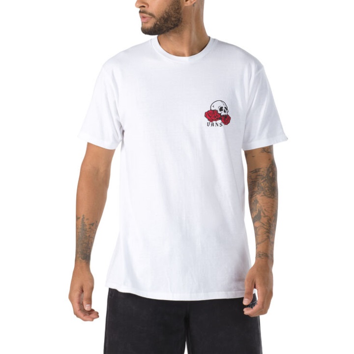 Vans ροζ μπλουζάκι λευκό