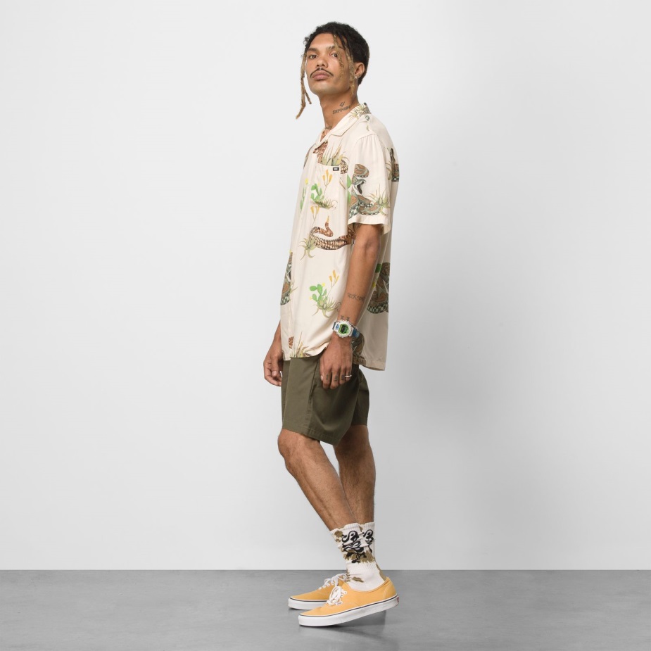 Vans σειρά χαλαρό ελαστικό 18\ κοντό σταφυλόφυλλο