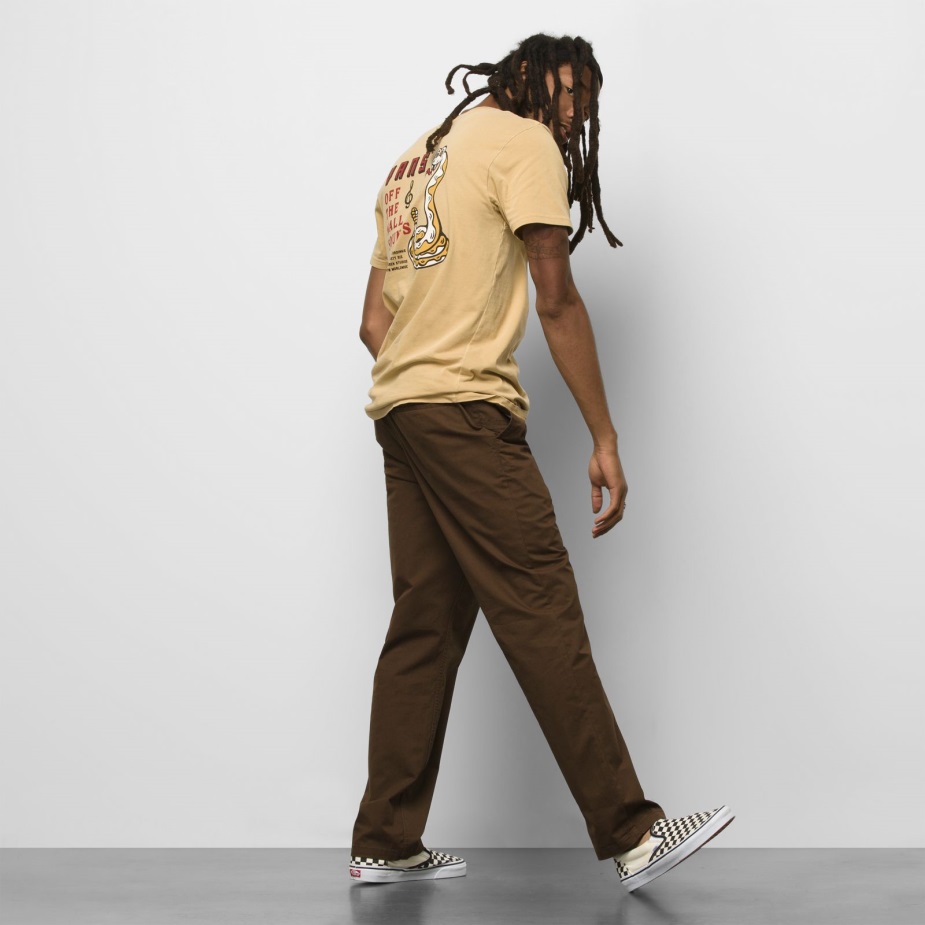 Vans σειρά χαλαρό ελαστικό παντελόνι Demitasse