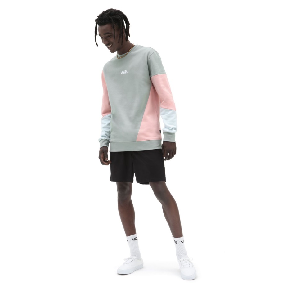 Vans σειρά χαλαρό ελαστικό σορτς μαύρο ανδρικό