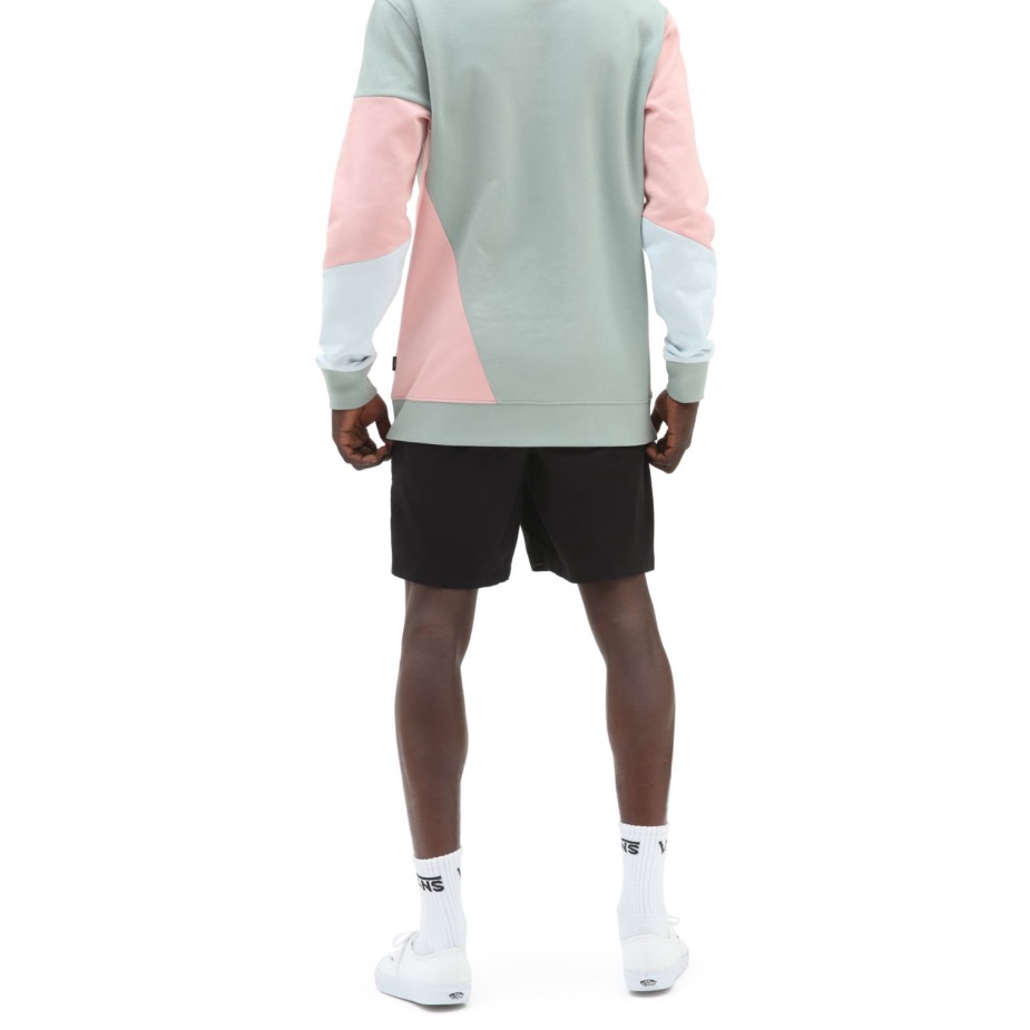 Vans σειρά χαλαρό ελαστικό σορτς μαύρο ανδρικό