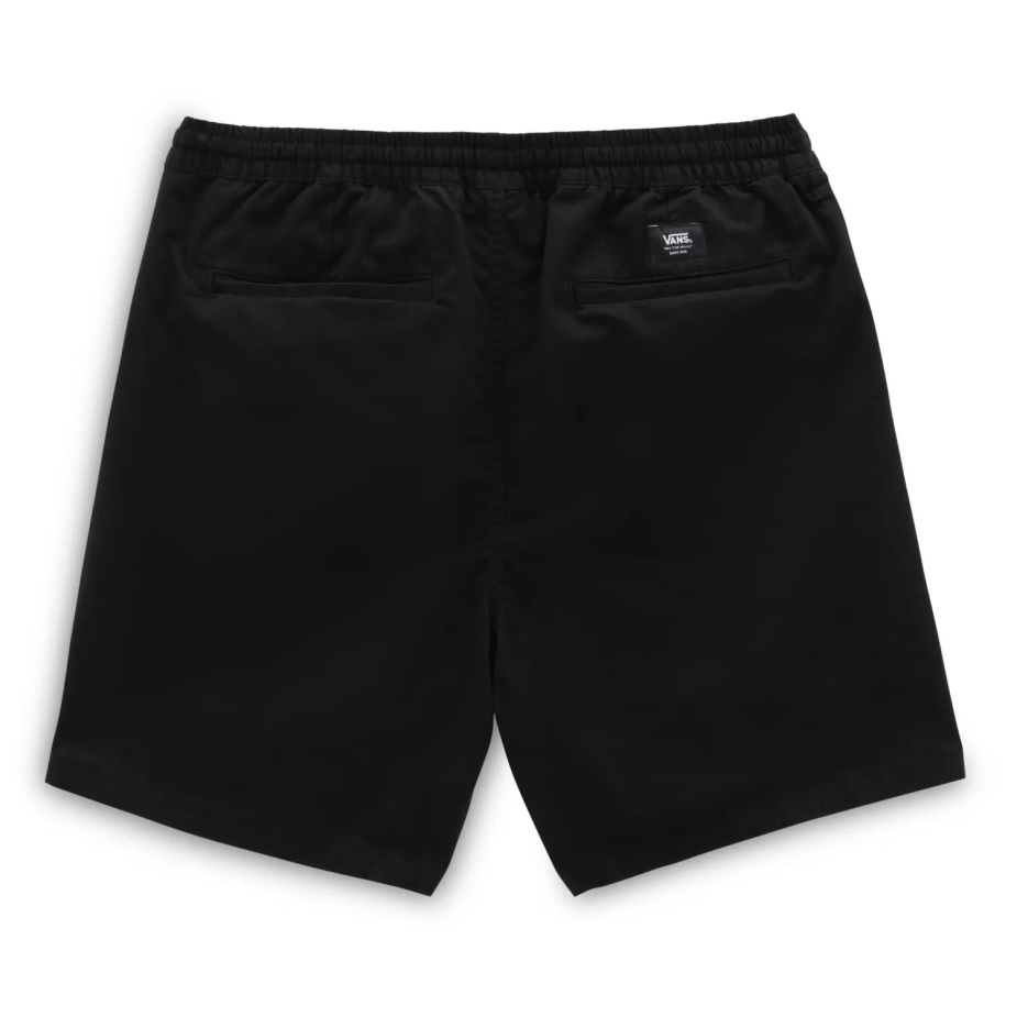 Vans σειρά χαλαρό ελαστικό σορτς μαύρο ανδρικό