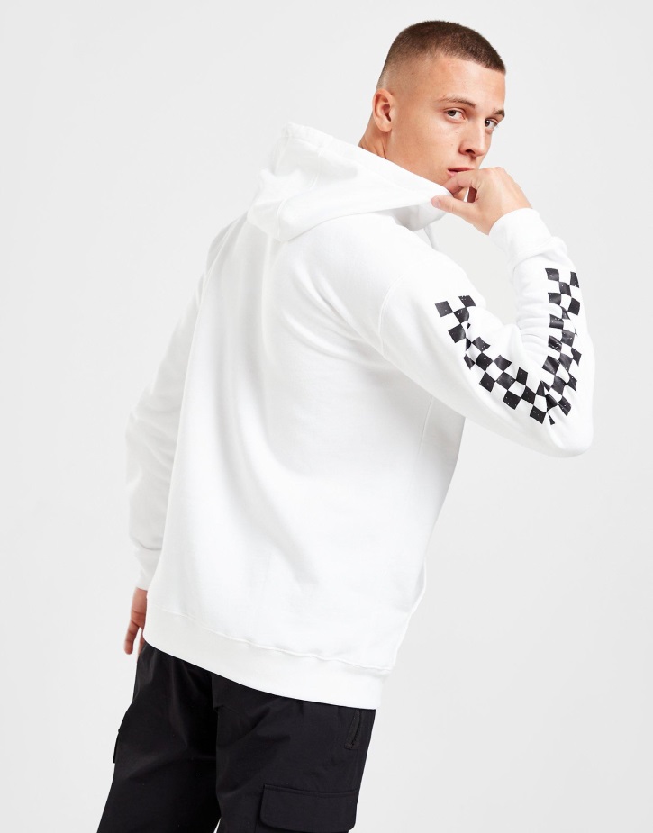 Vans σκίτσο Hoodie λευκό