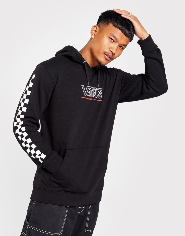 Vans σκίτσο Hoodie μαύρο