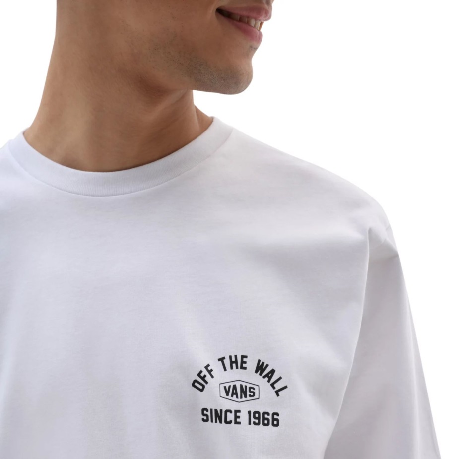 Vans σκακιέρα έρευνα μακρυμάνικο μπλουζάκι λευκοί άνδρες