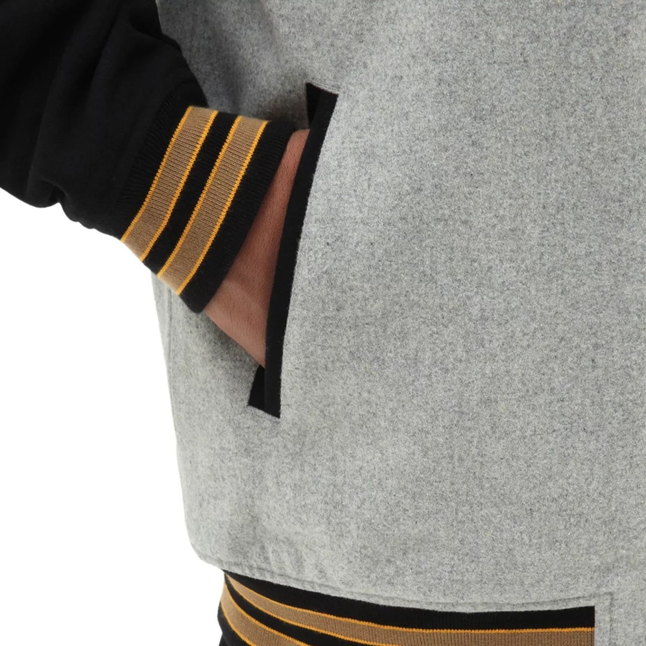 Vans σκακιέρα έρευνα πανεπιστημιακό μπουφάν μαύρο-άσπρο