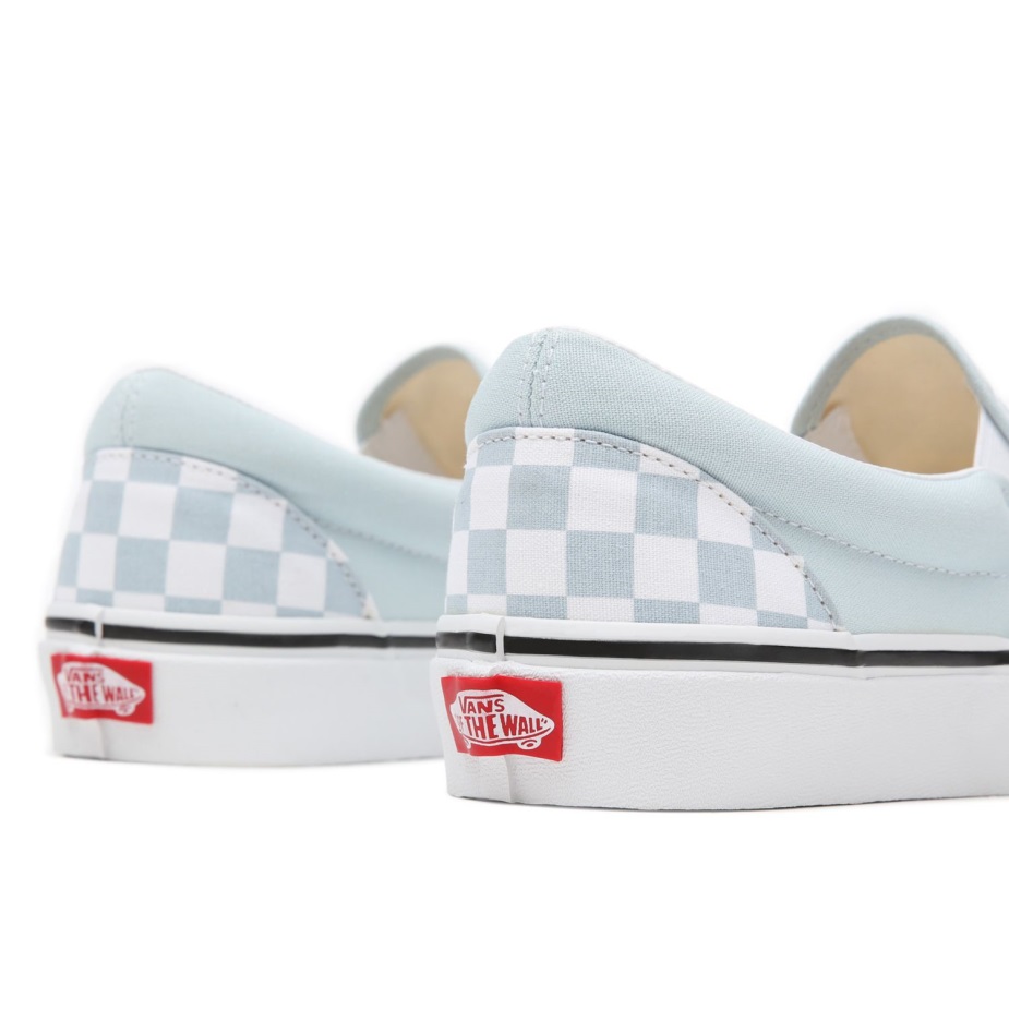 Vans σκακιέρα κλασικά Slip-on παπούτσια μπλε